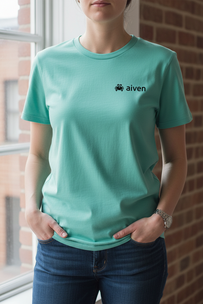 Aiven T-shirt Turquoise